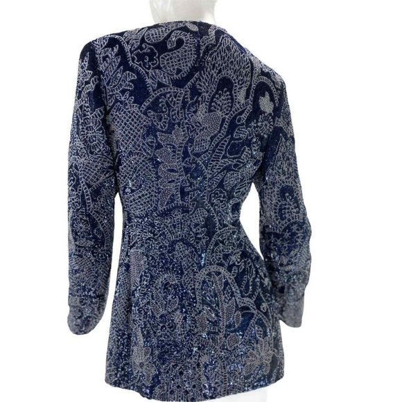 Vintage Giorgio Armani Embellished Blazer 44 - 8 - Picture 5 of 7
